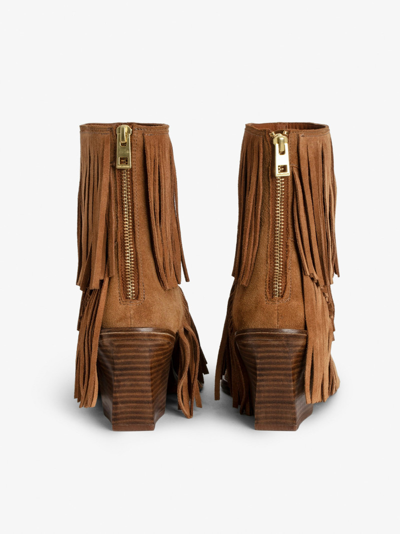 Cara Suede Ankle Boots 4