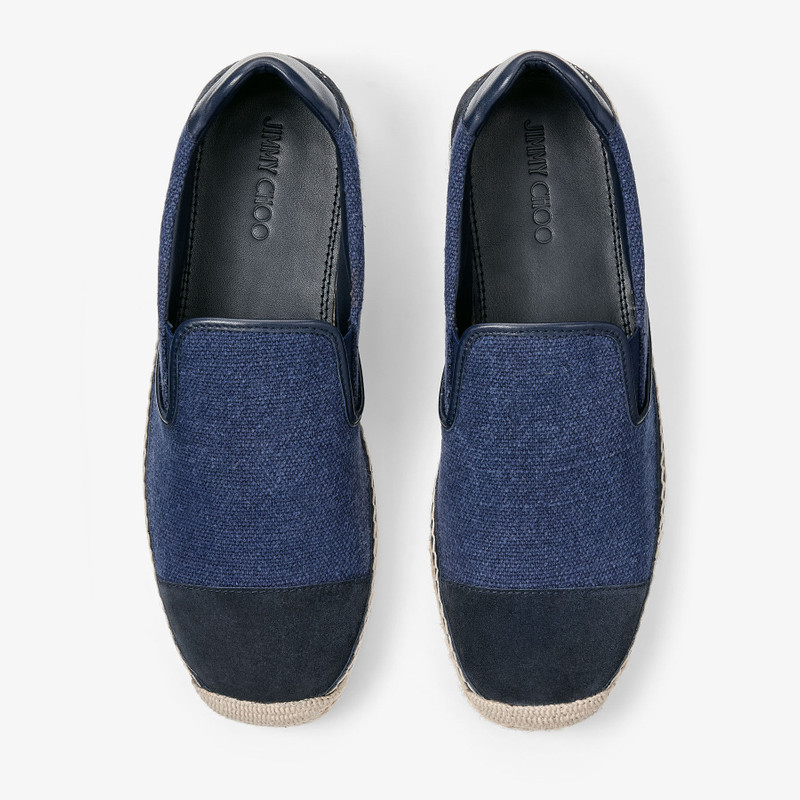Ivan Espadrille
Navy Canvas Espadrilles 4