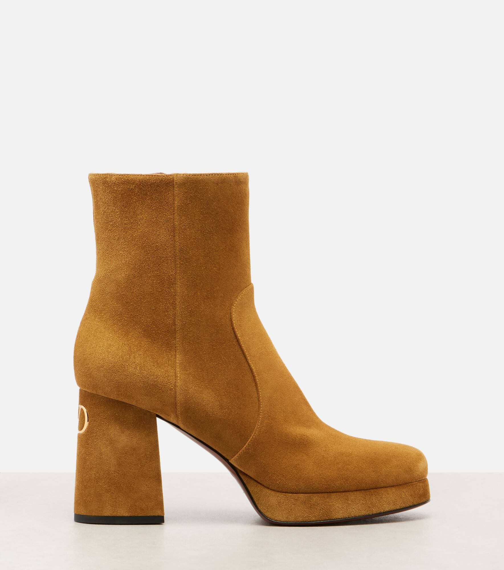 Fawcette suede platform ankle boots - 4