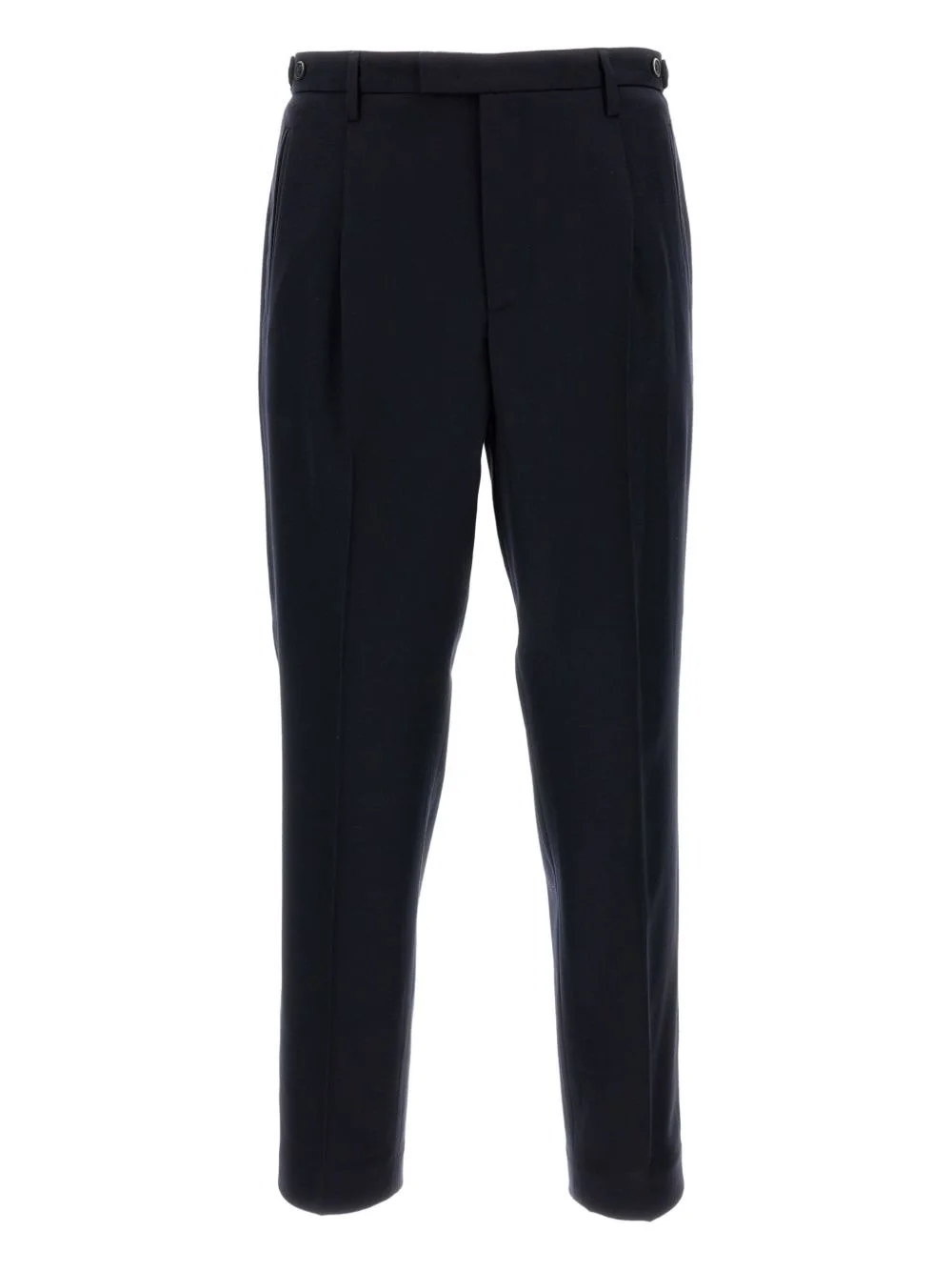 pleated-front trousers - 1