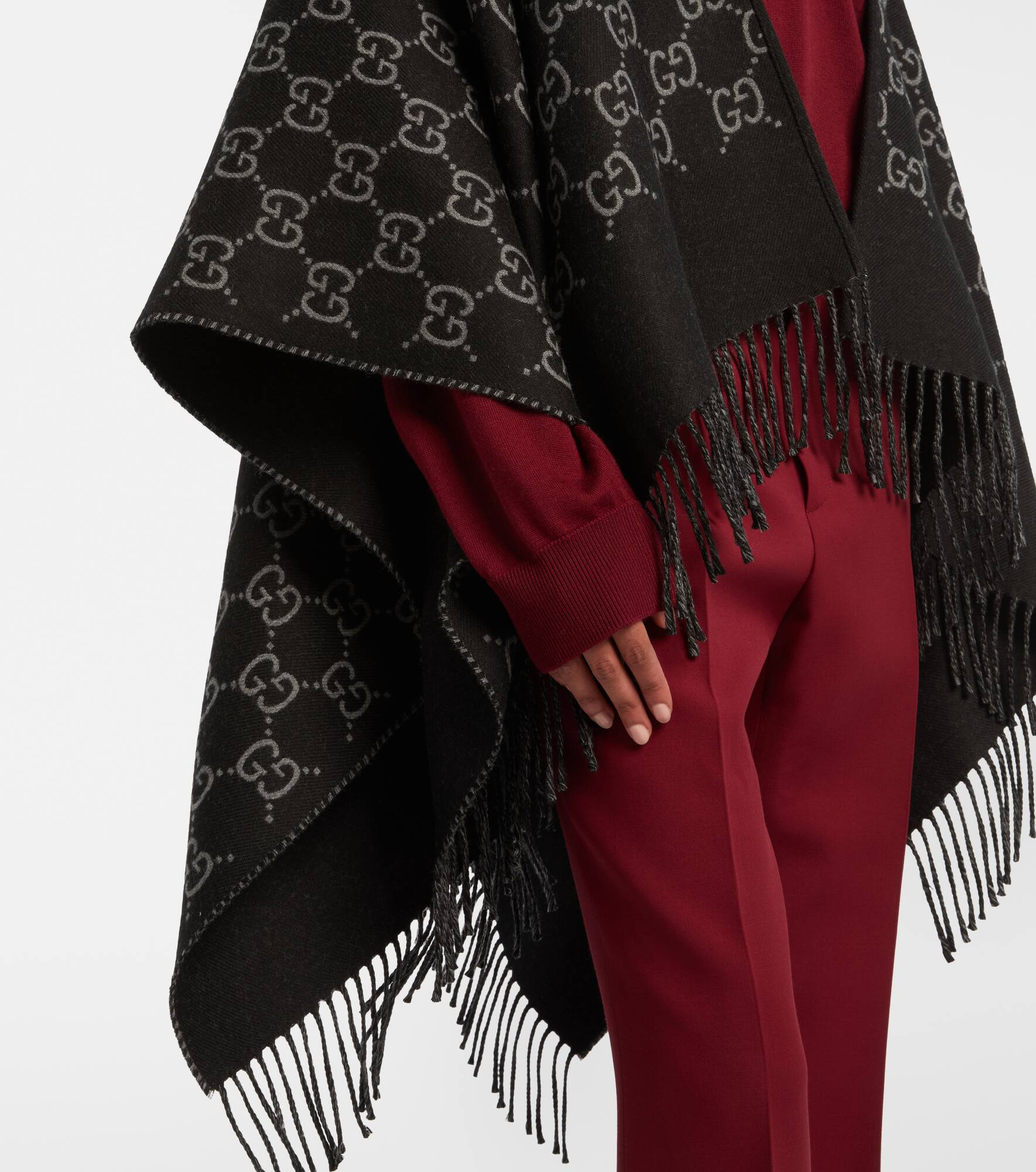 Wool poncho - 5