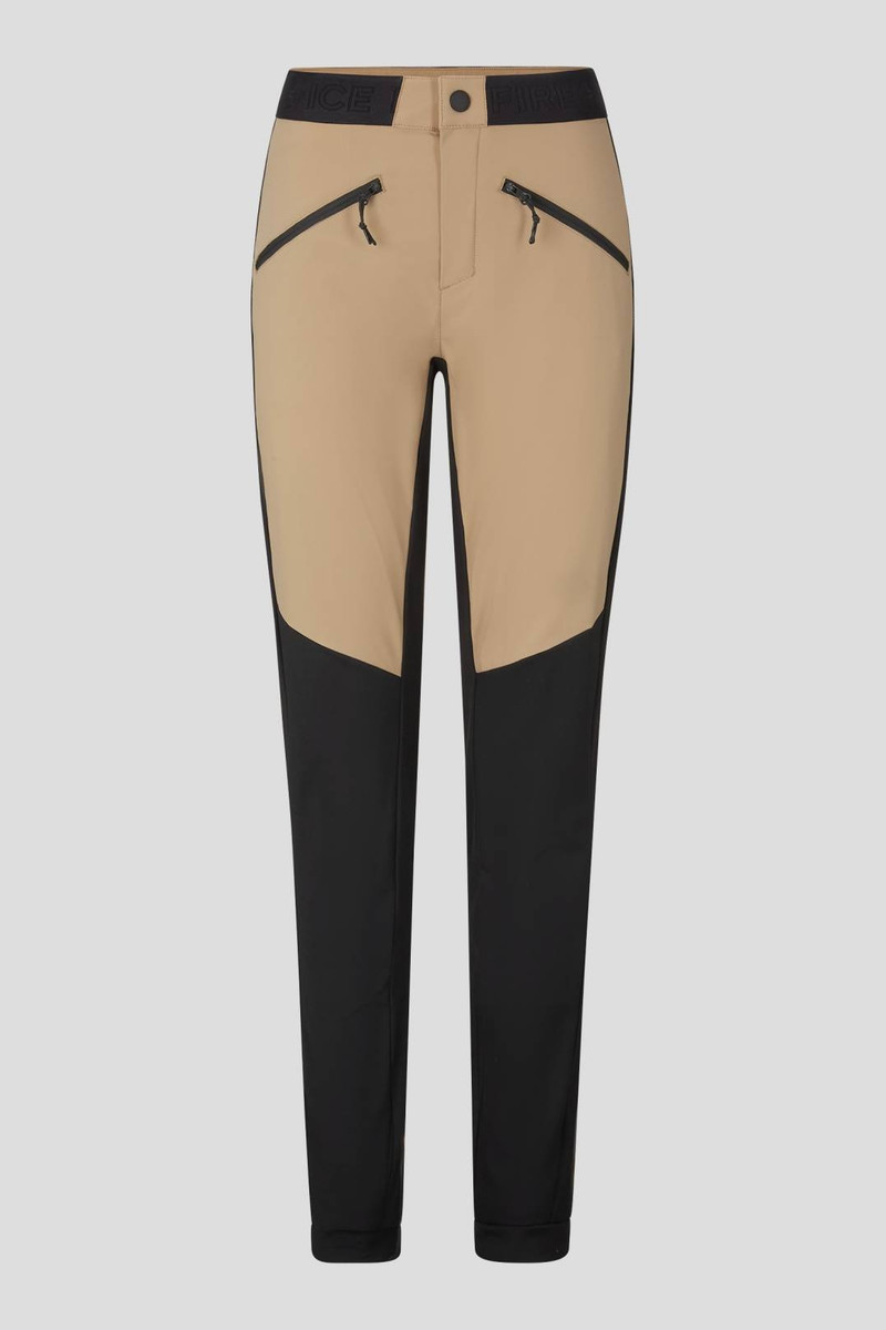 TONJA PERFORMANCE PANTS IN BEIGE/BLACK 1