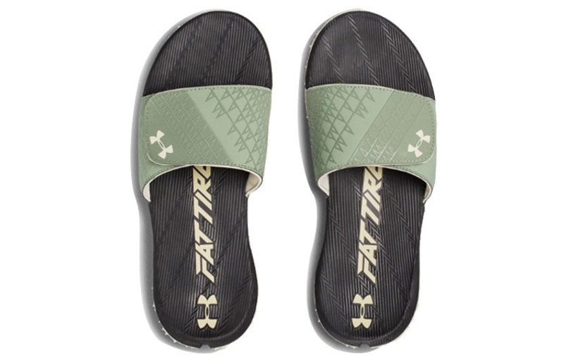 Under Armour Under Armour Fat Tire Slippers Green 3000036-003 outlook