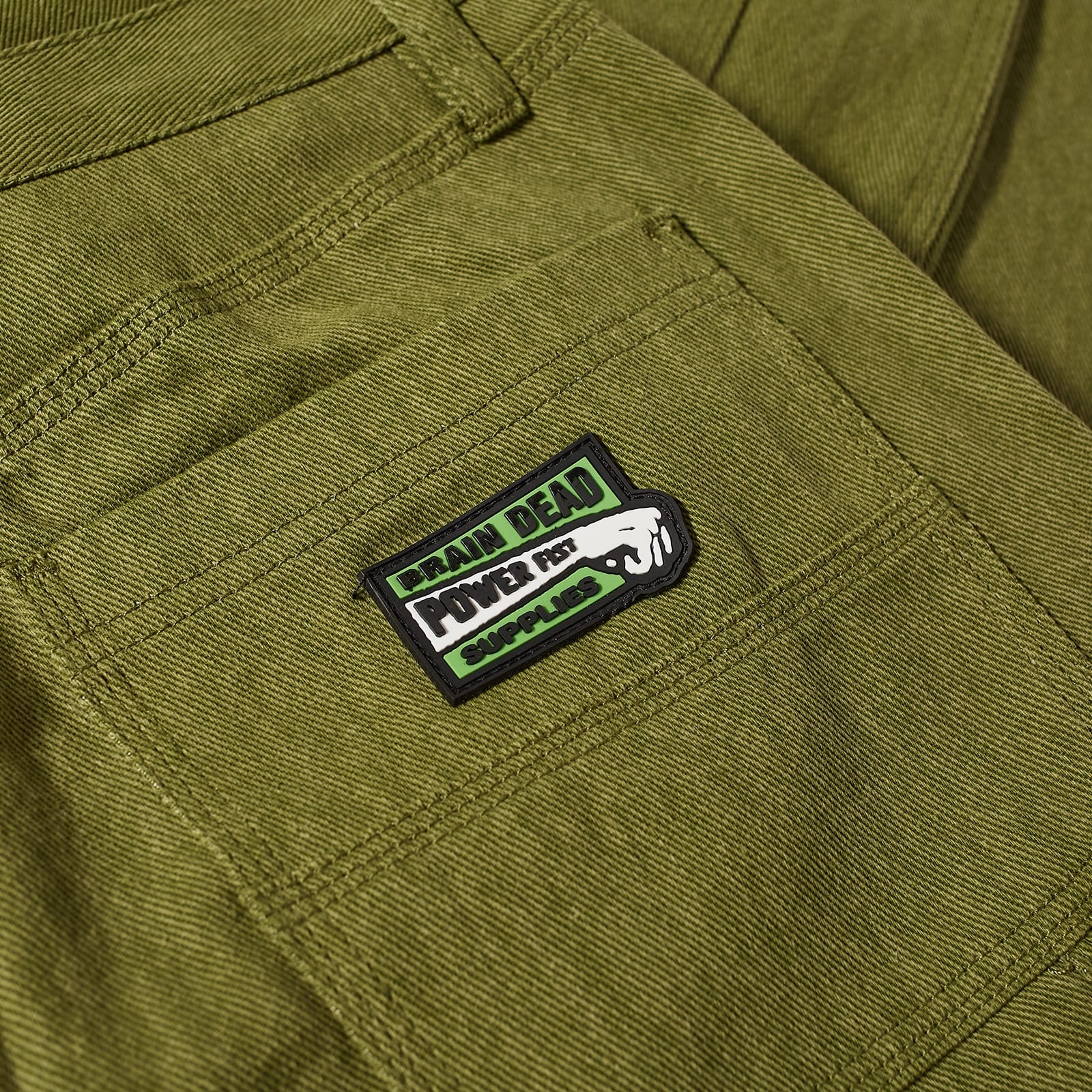 Brain Dead Bull Denim Double Knee Utility Pant - 3