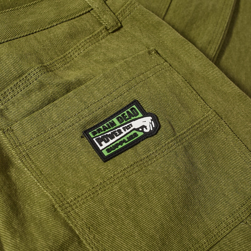 Brain Dead Bull Denim Double Knee Utility Pant 3