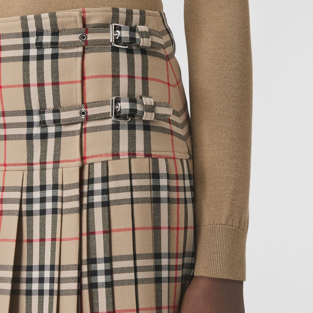 Vintage Check Wool Kilt - 3