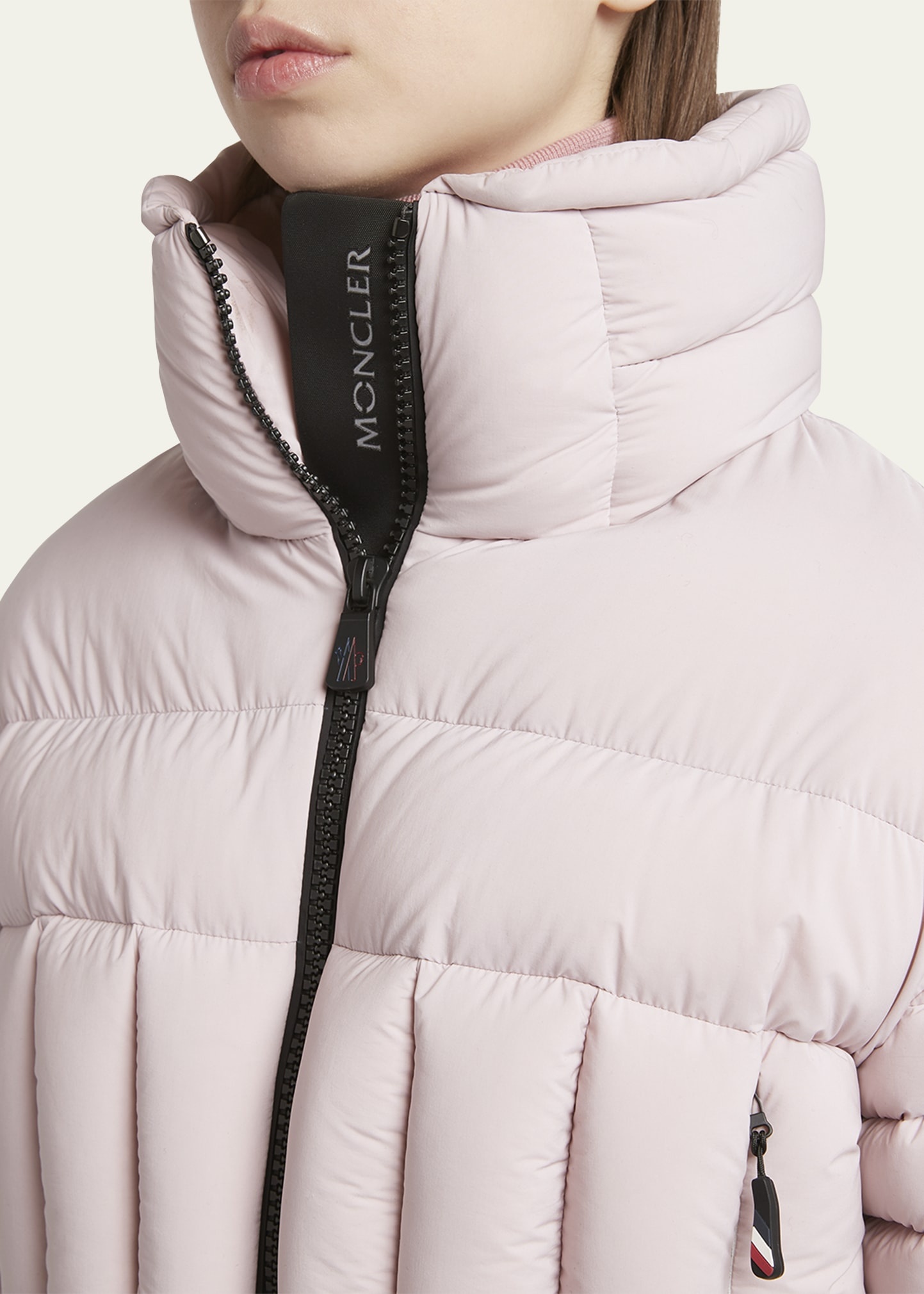 Flims Cropped Puffer Bomber Jacket - 5
