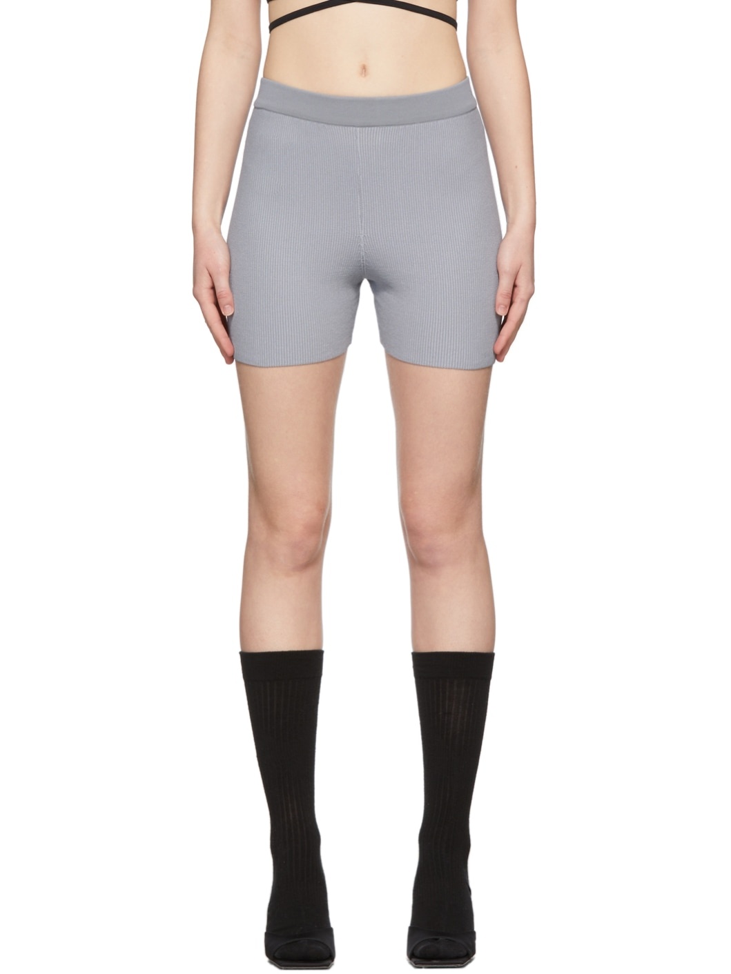 Grey 'Le Short Arancia' Shorts - 1