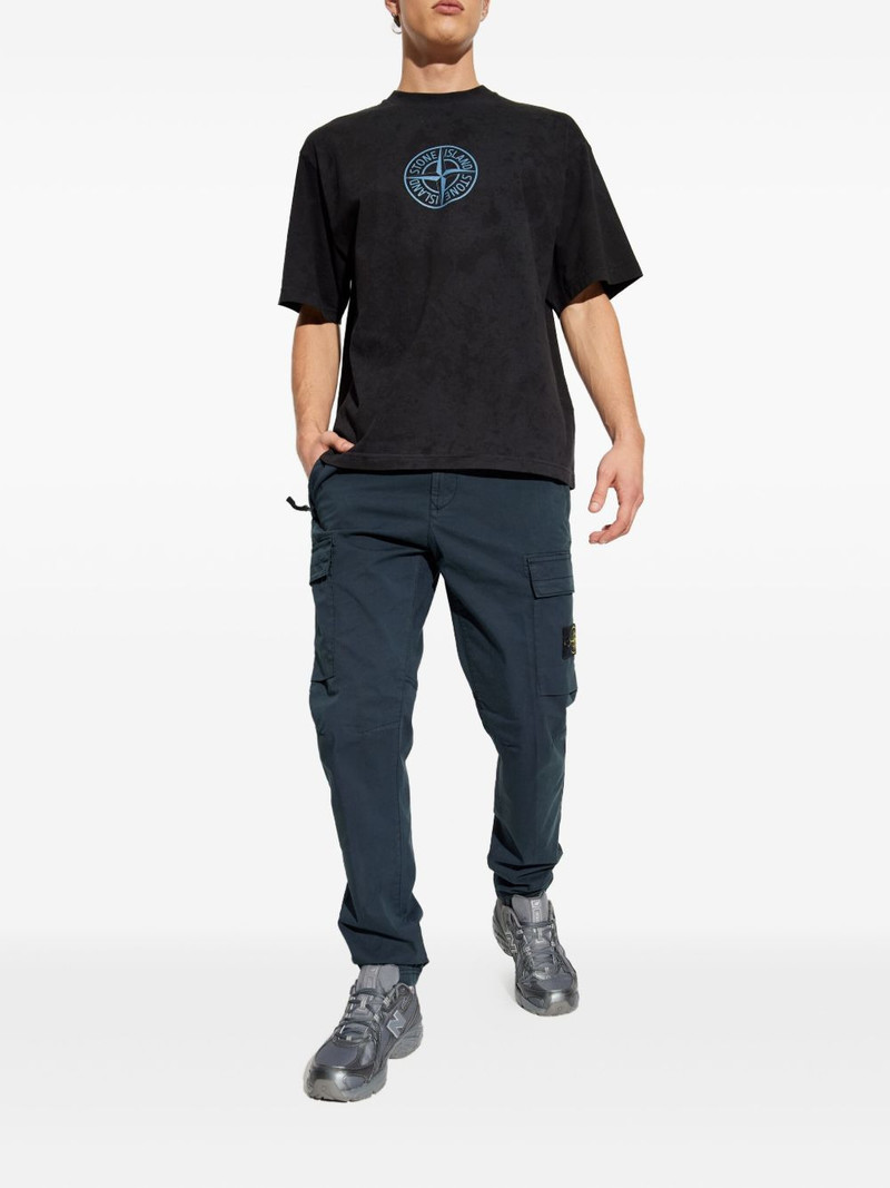 Stone Island logo-print cotton T-shirt outlook
