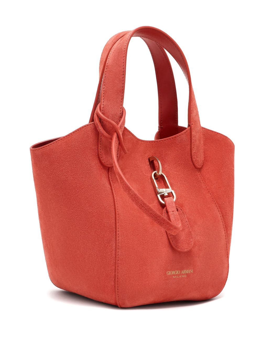 suede tote bag - 5