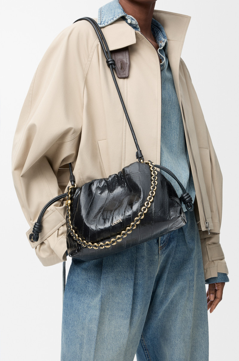 Medium Flamenco purse in eel 6