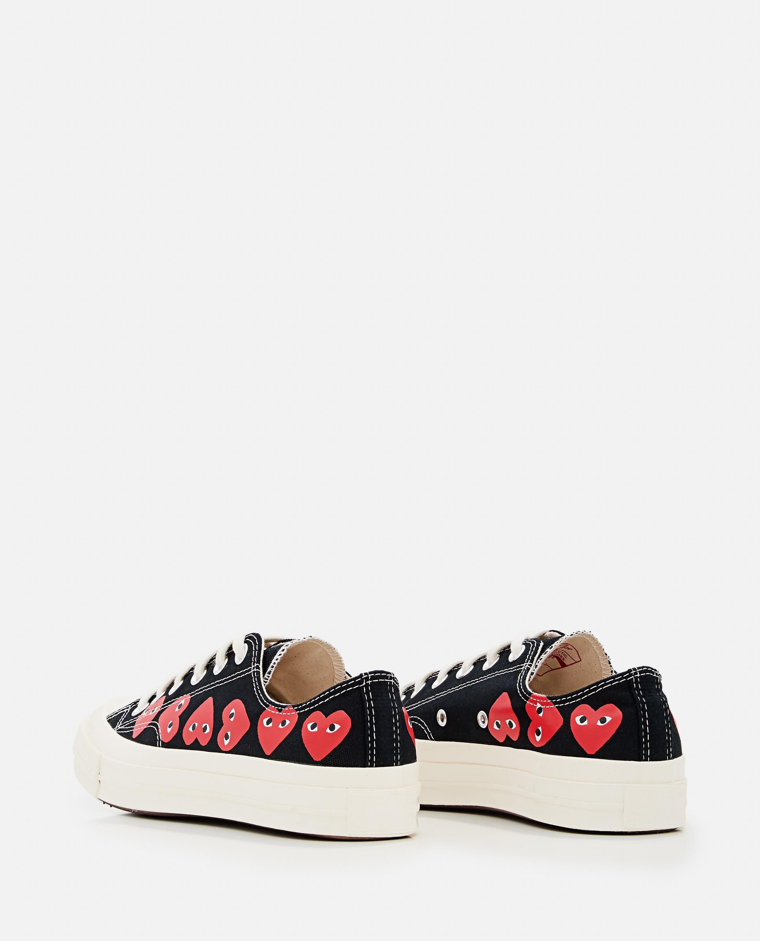 COMME DES GARÇONS X CONVERSE LOW-TOP SNEAKERS - 3