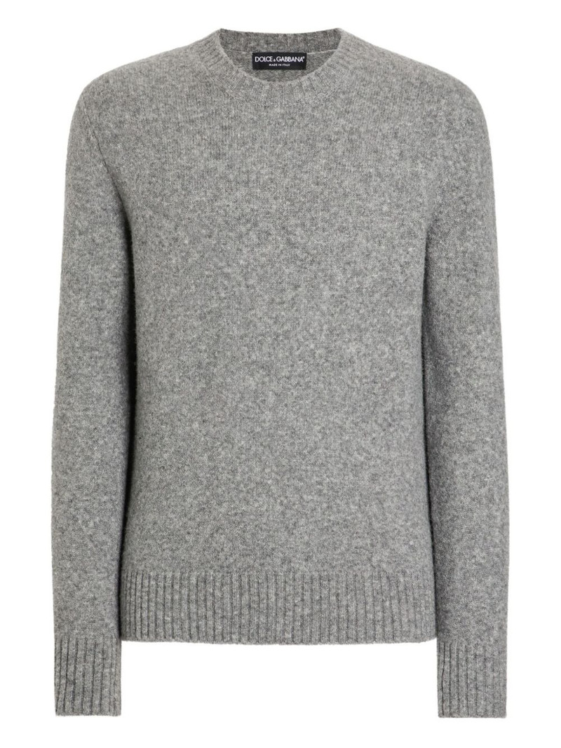 crew-neck long-sleeve sweater 1