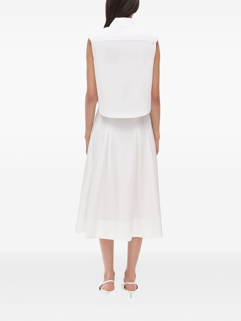 SIMKHAI Winslow sleeveless collared shirt outlook