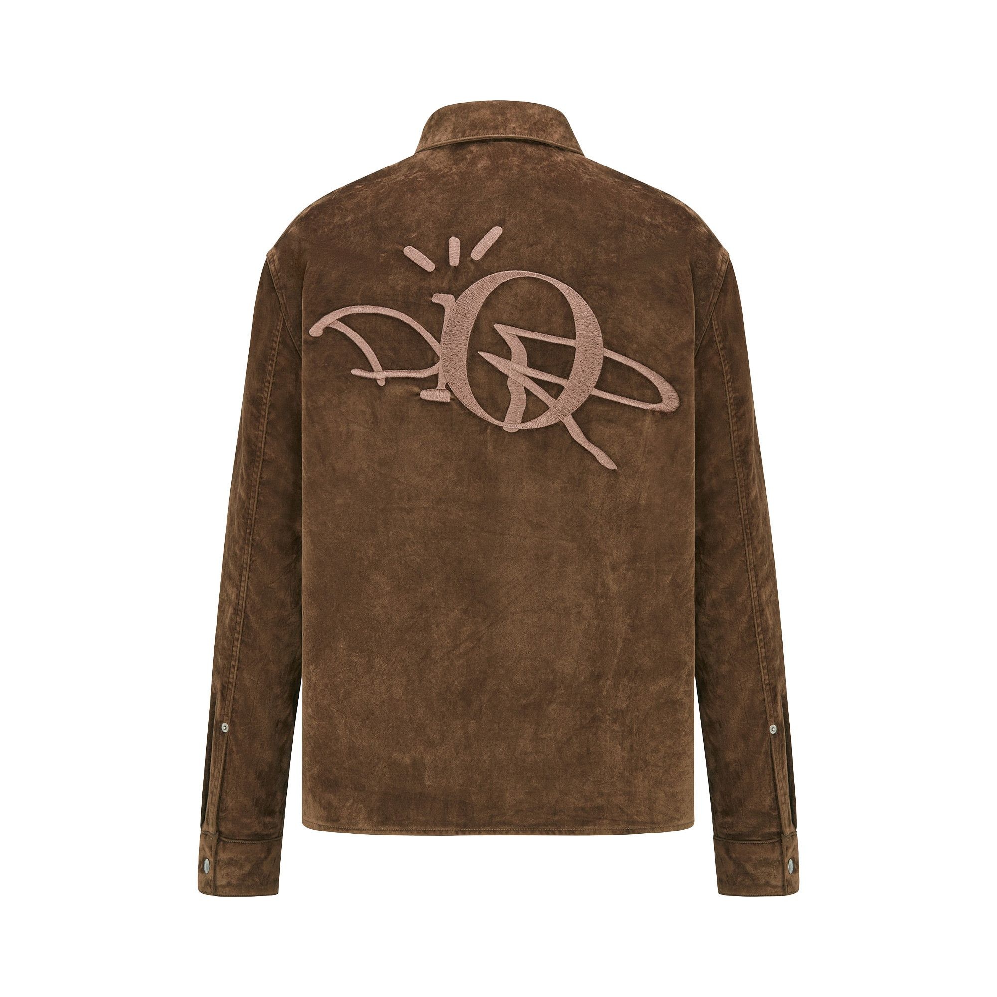 Dior x Cactus Jack Oversized Overshirt 'Mocha Brown' - 2