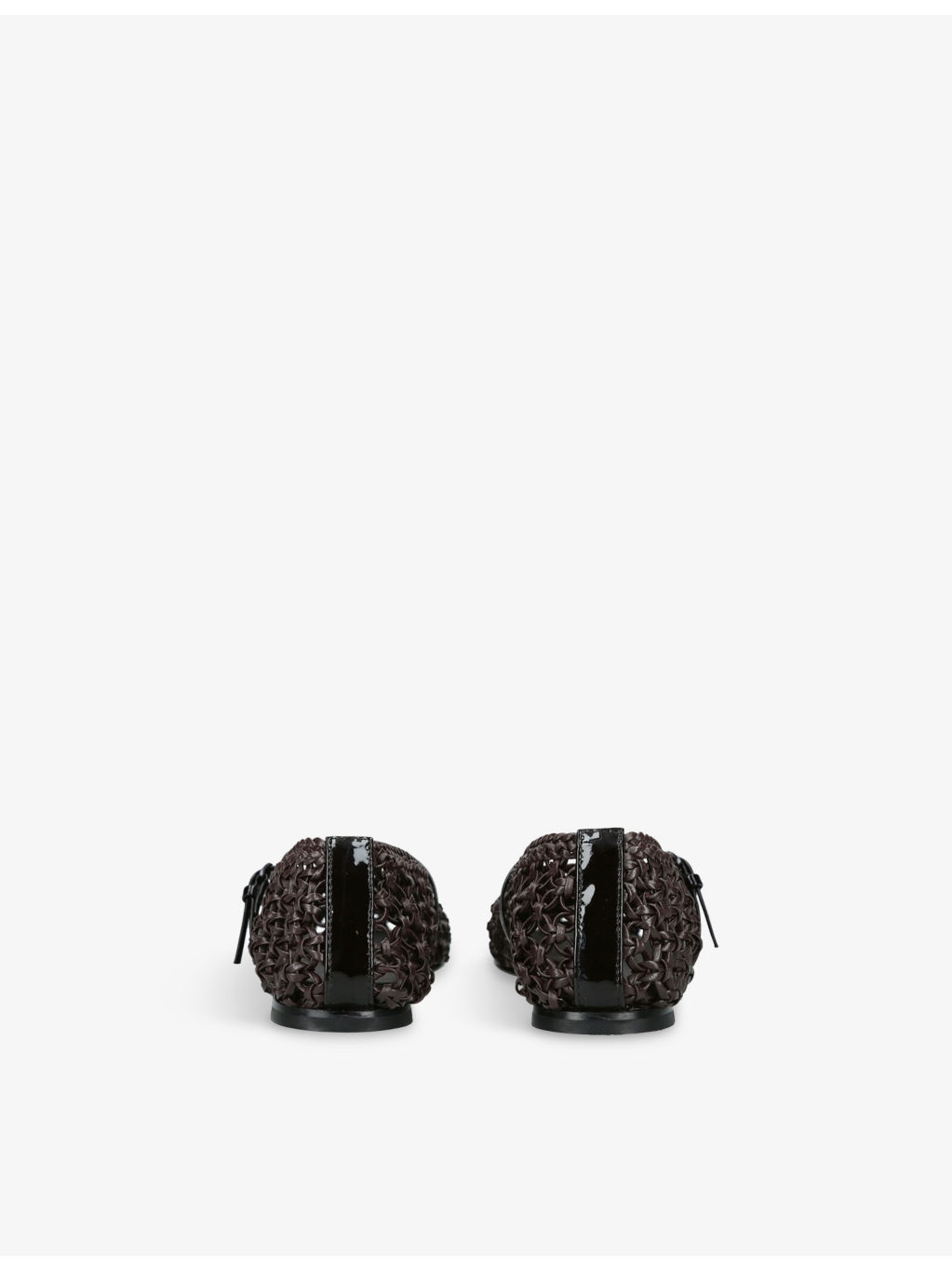 Balla Weave Leather Ballet Flats - 4