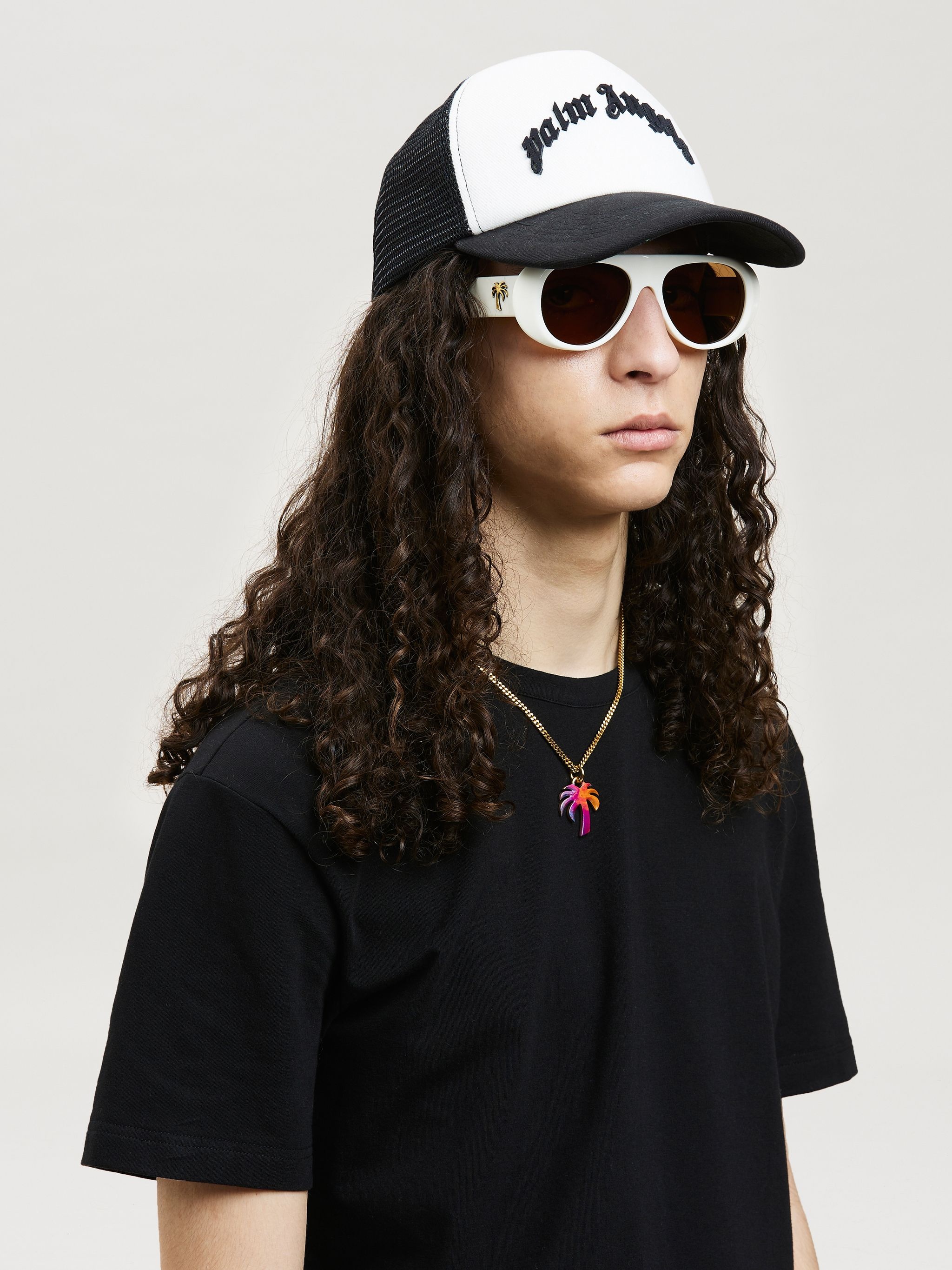 CURVED LOGO TRUCKER CAP - 2