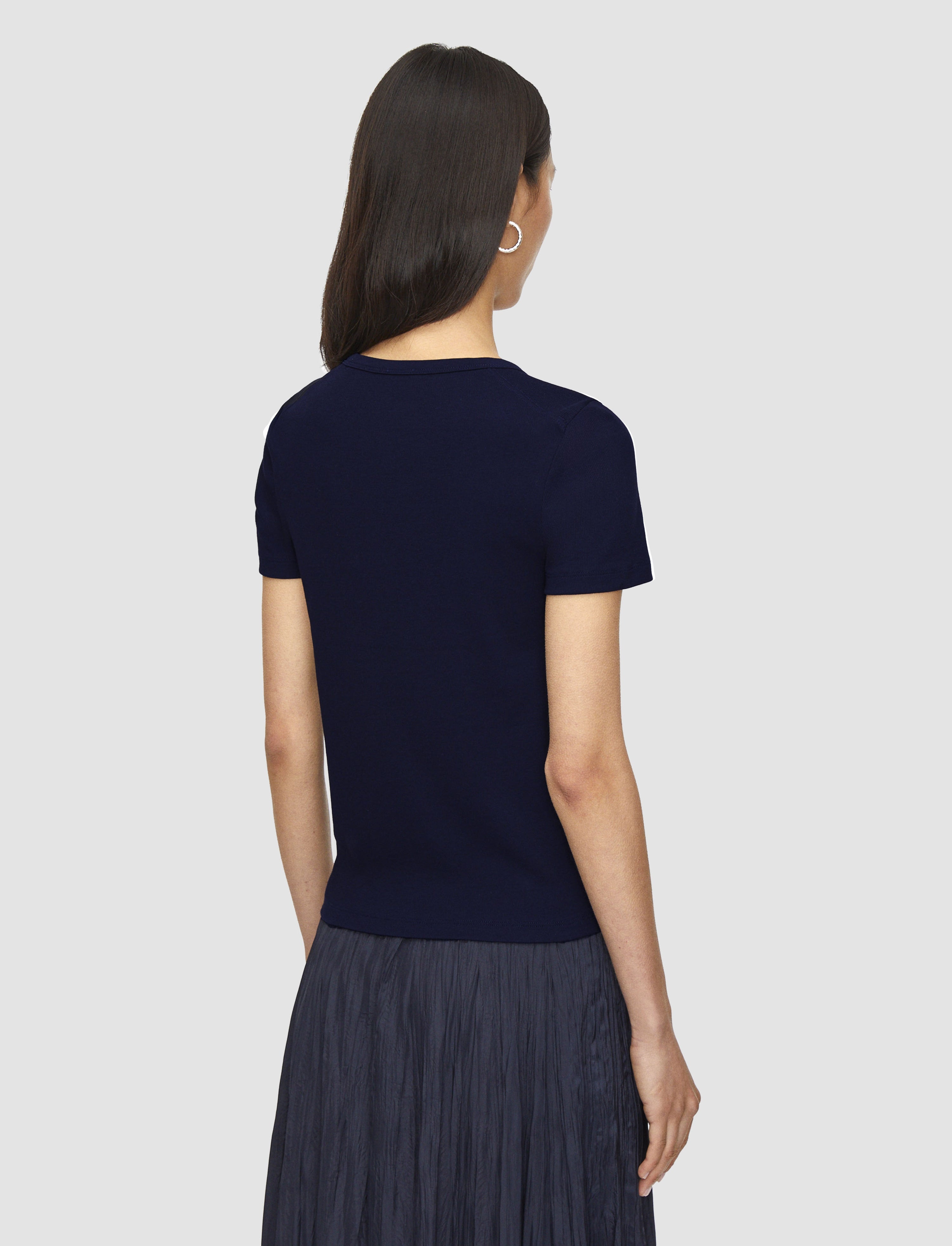 Jersey Rib T-Shirt - 4