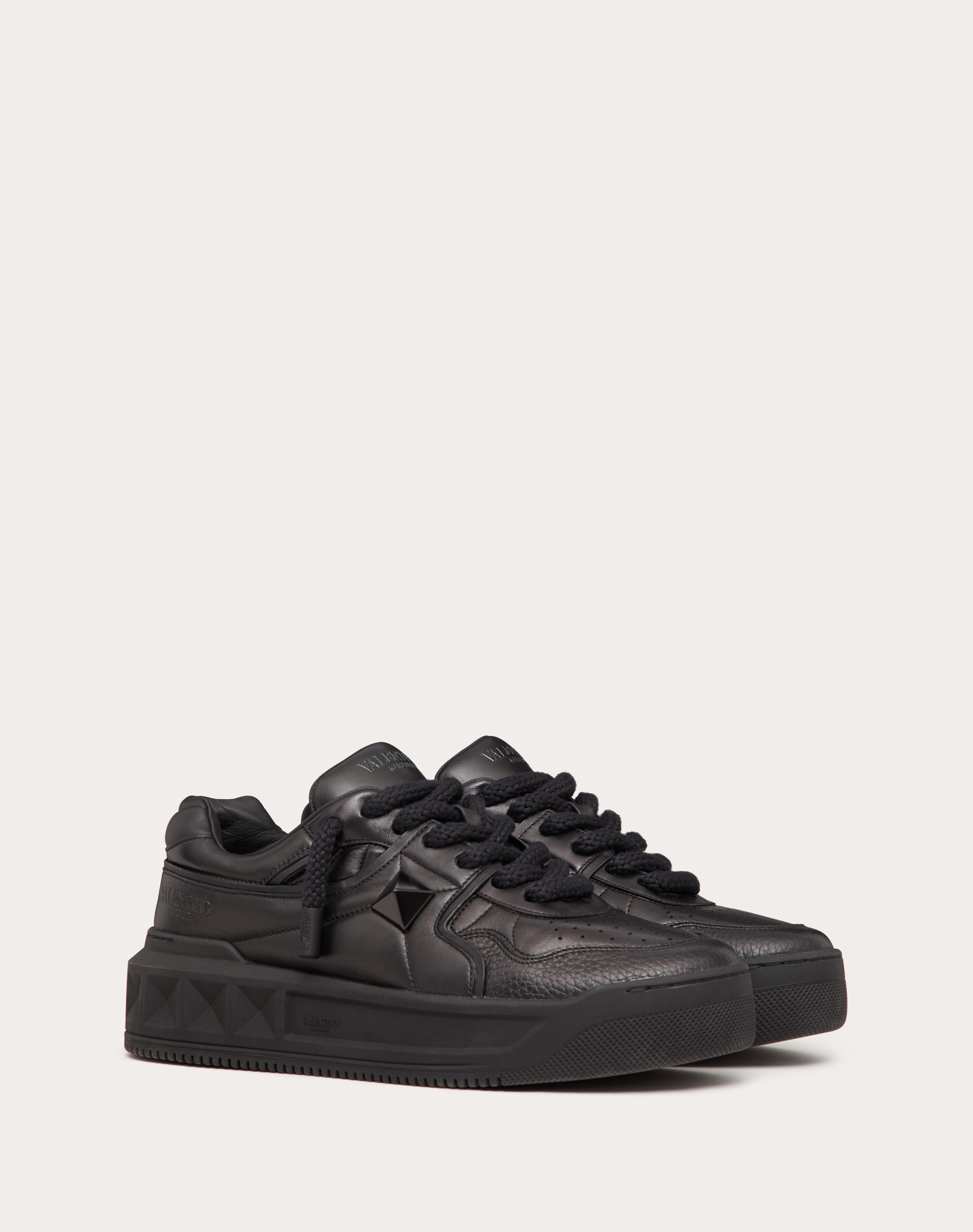 ONE STUD XL NAPPA LEATHER LOW-TOP SNEAKER - 2