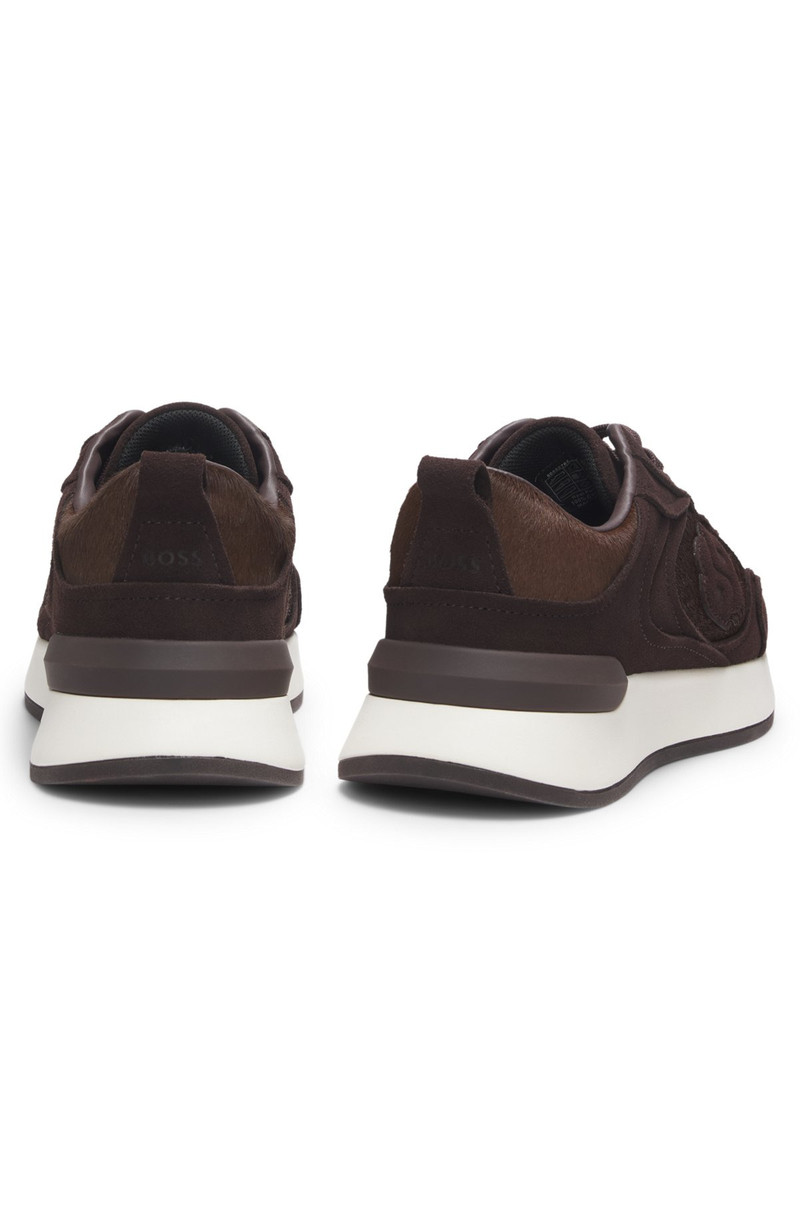 TRAINERS IN SUEDE AND CALF-HAIR LEATHER 6