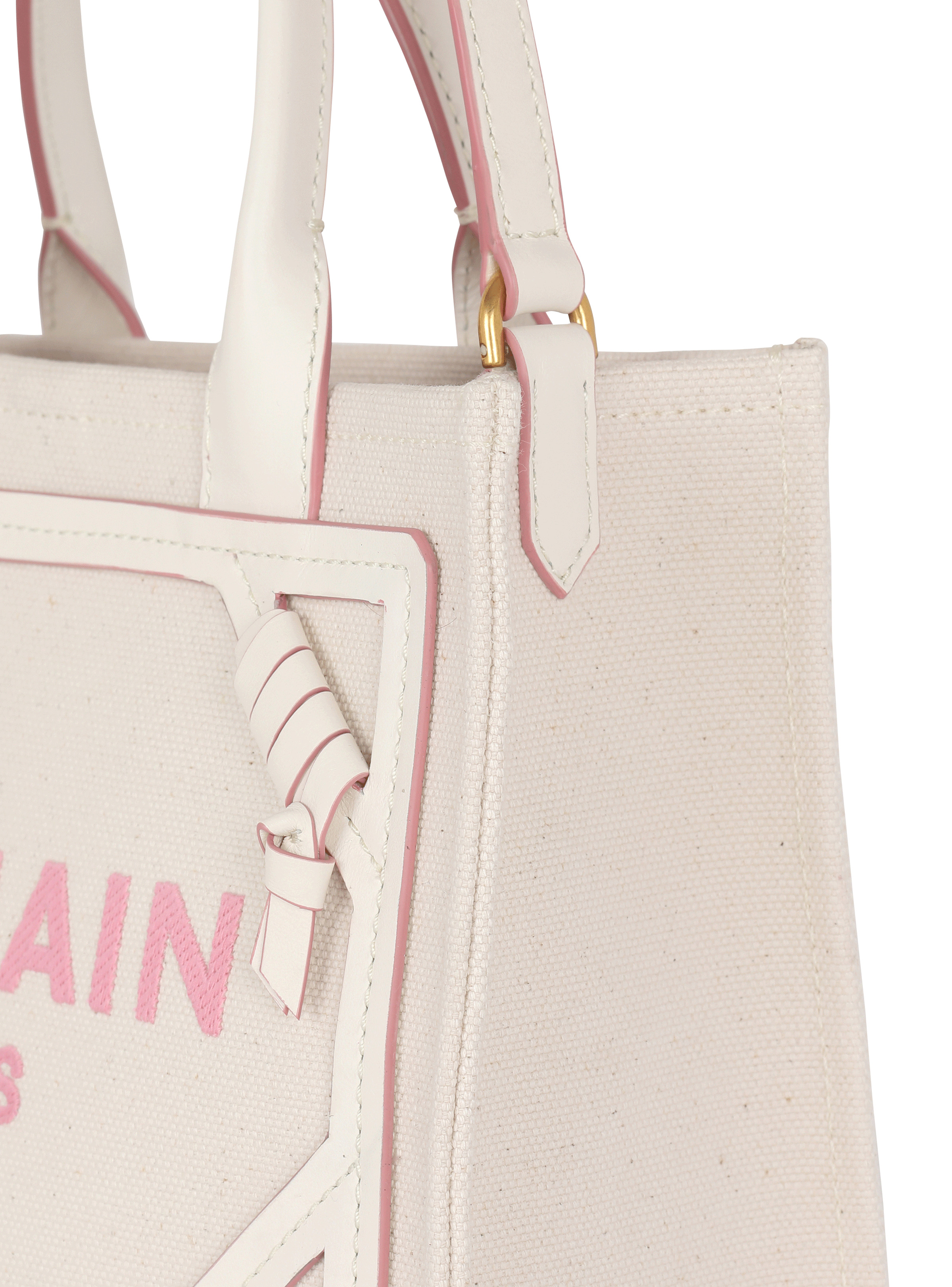 B-Army small canvas bag with leather details - 6