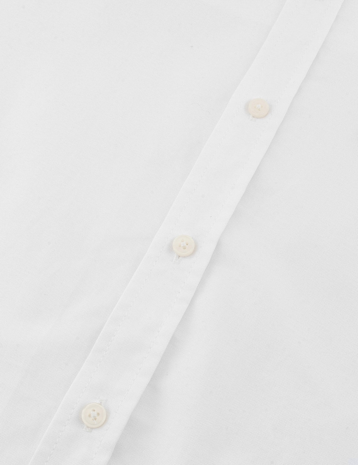 Seagull Embroidery Relax Fit Long Sleeve Oxford Shirt - 8