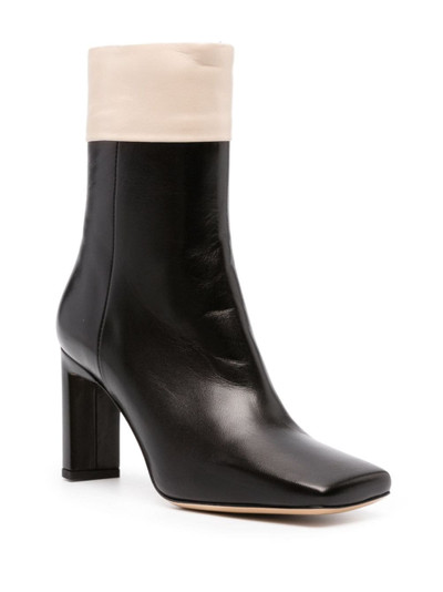 WANDLER Isa 85mm leather ankle boots outlook