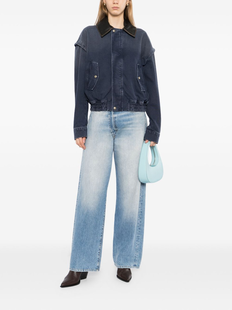 HALFBOY®️ denim bomber jacket outlook