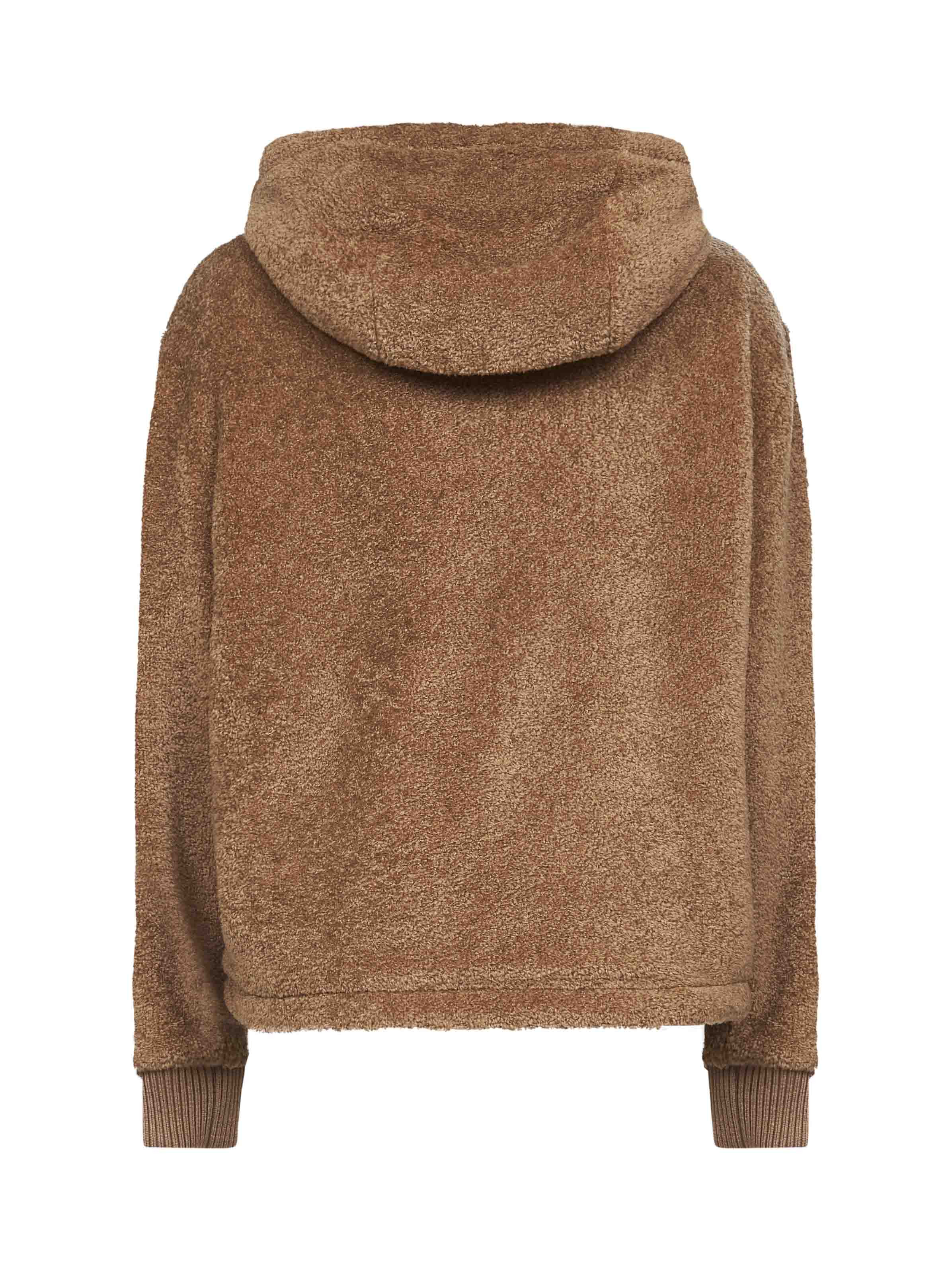Black reversible padded hoodie - 2