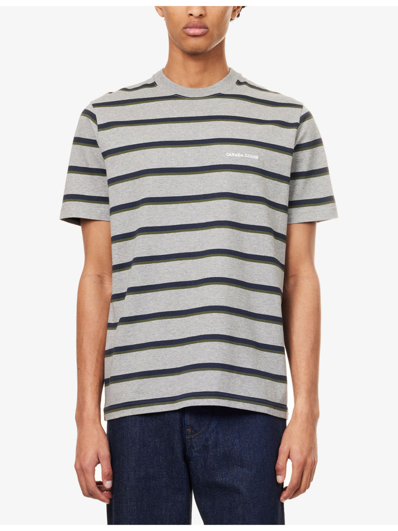 Vantage Striped Cotton T-Shirt 3