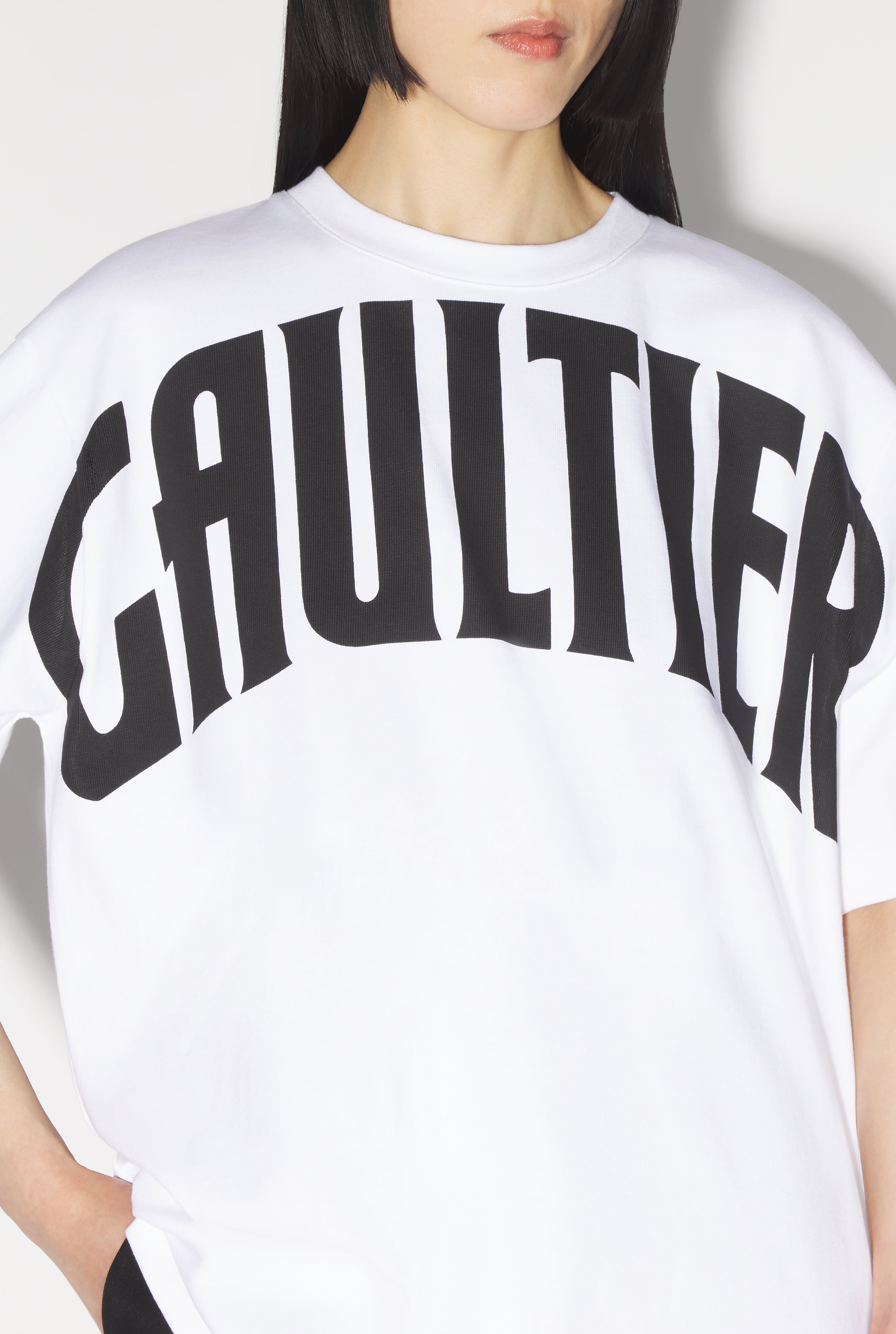 THE LARGE WHITE GAULTIER T-SHIRT - 4
