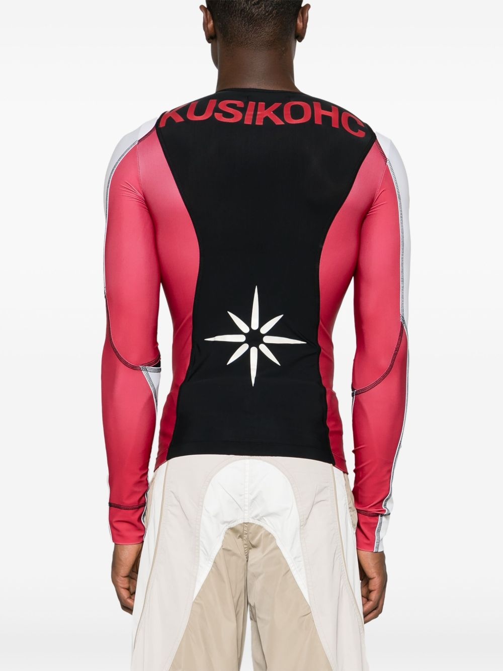 Rider colour-block jersey T-shirt - 5