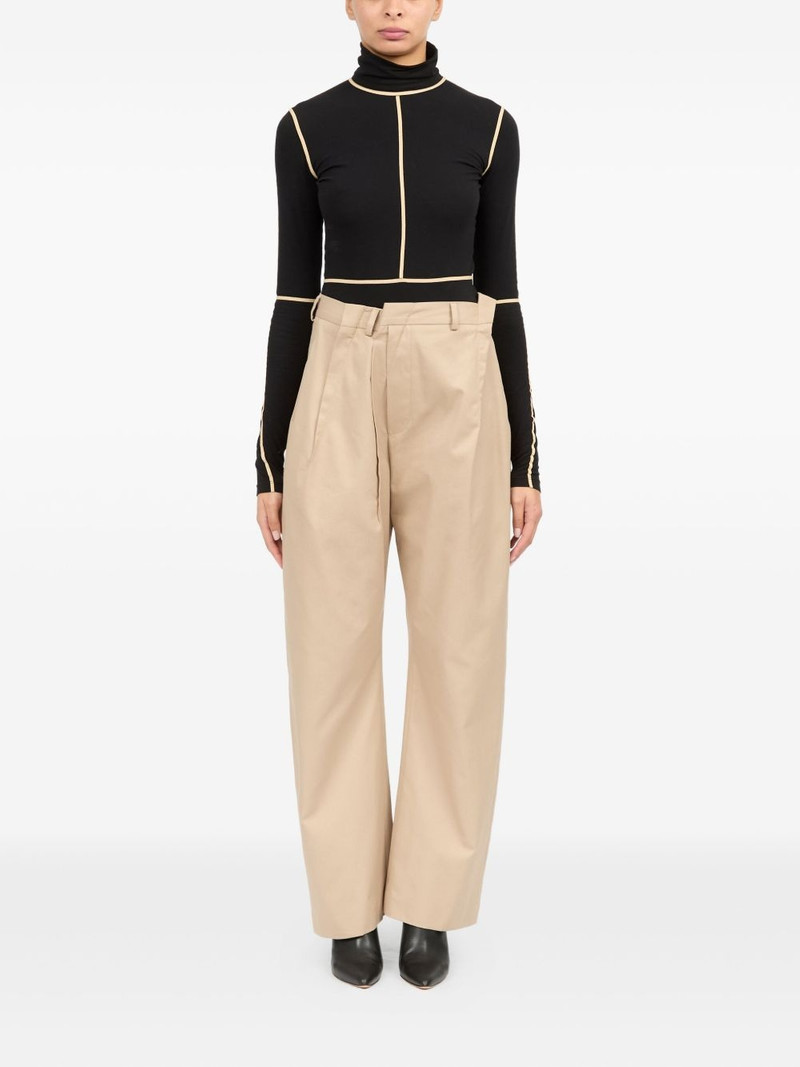 MM6 Maison Margiela asymmetric trousers outlook