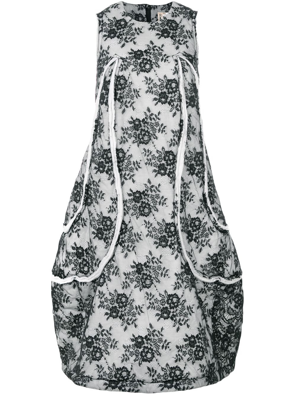 floral flared dress - 1