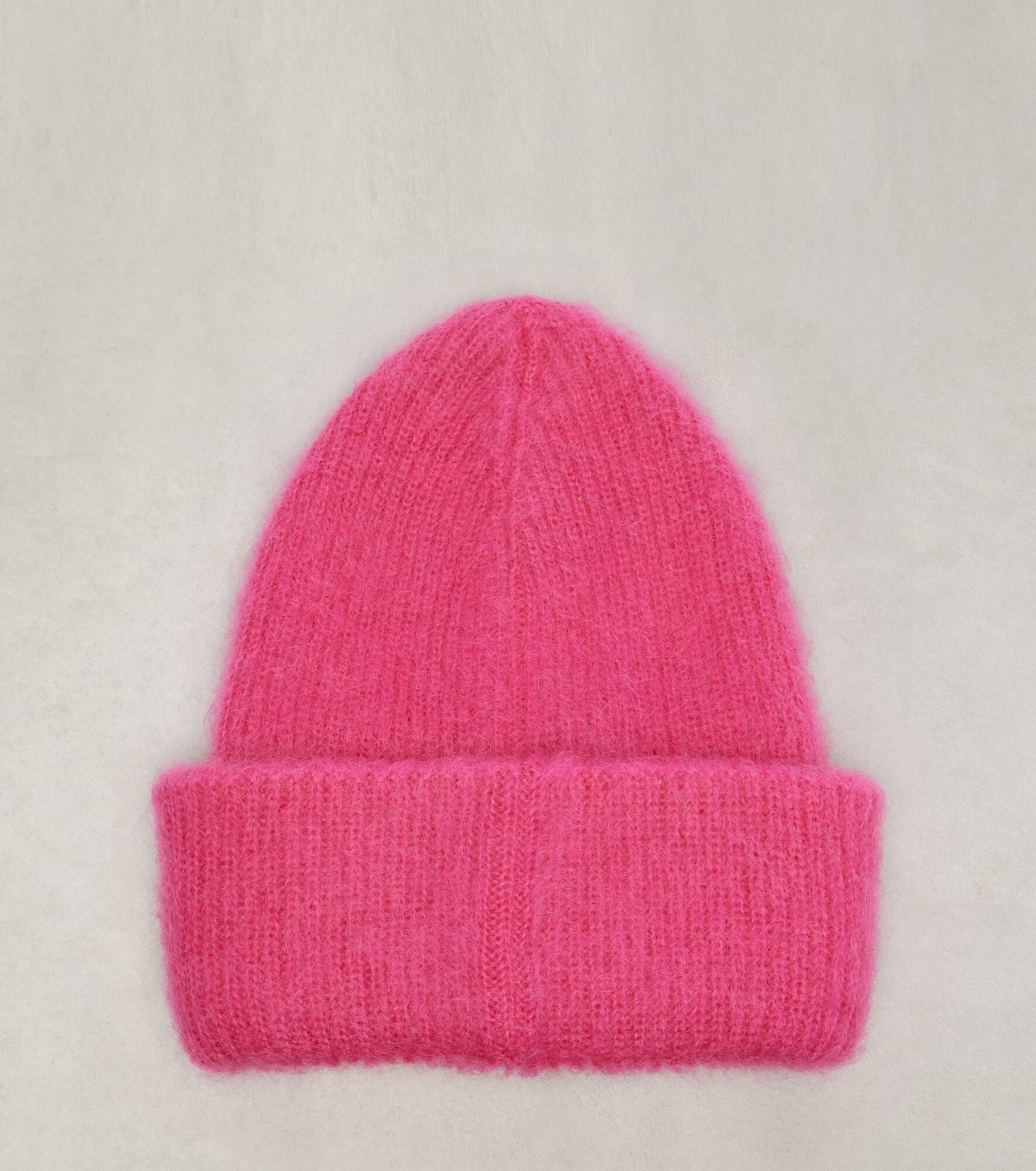 Logo wool-blend beanie - 4