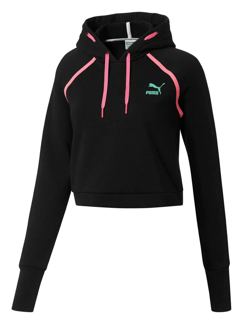 logo-print hoodie 1