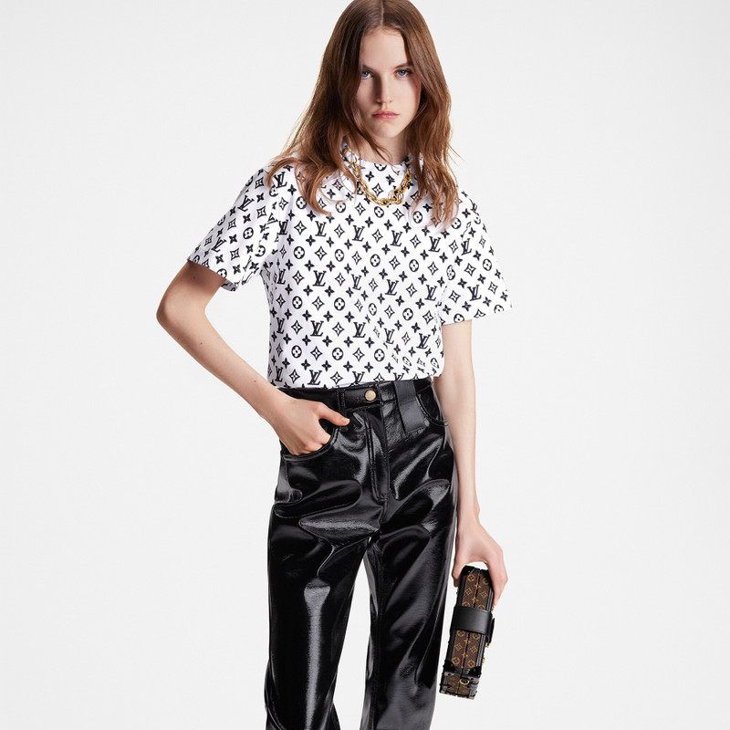 3D Monogram Hooded T-Shirt 5