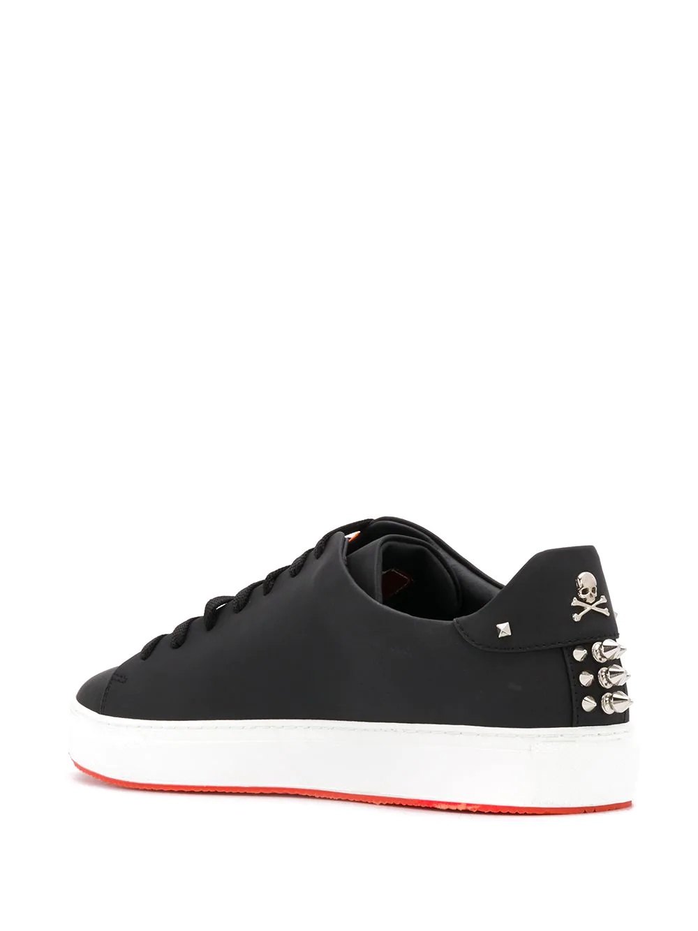 spike-studded low-top sneakers - 3