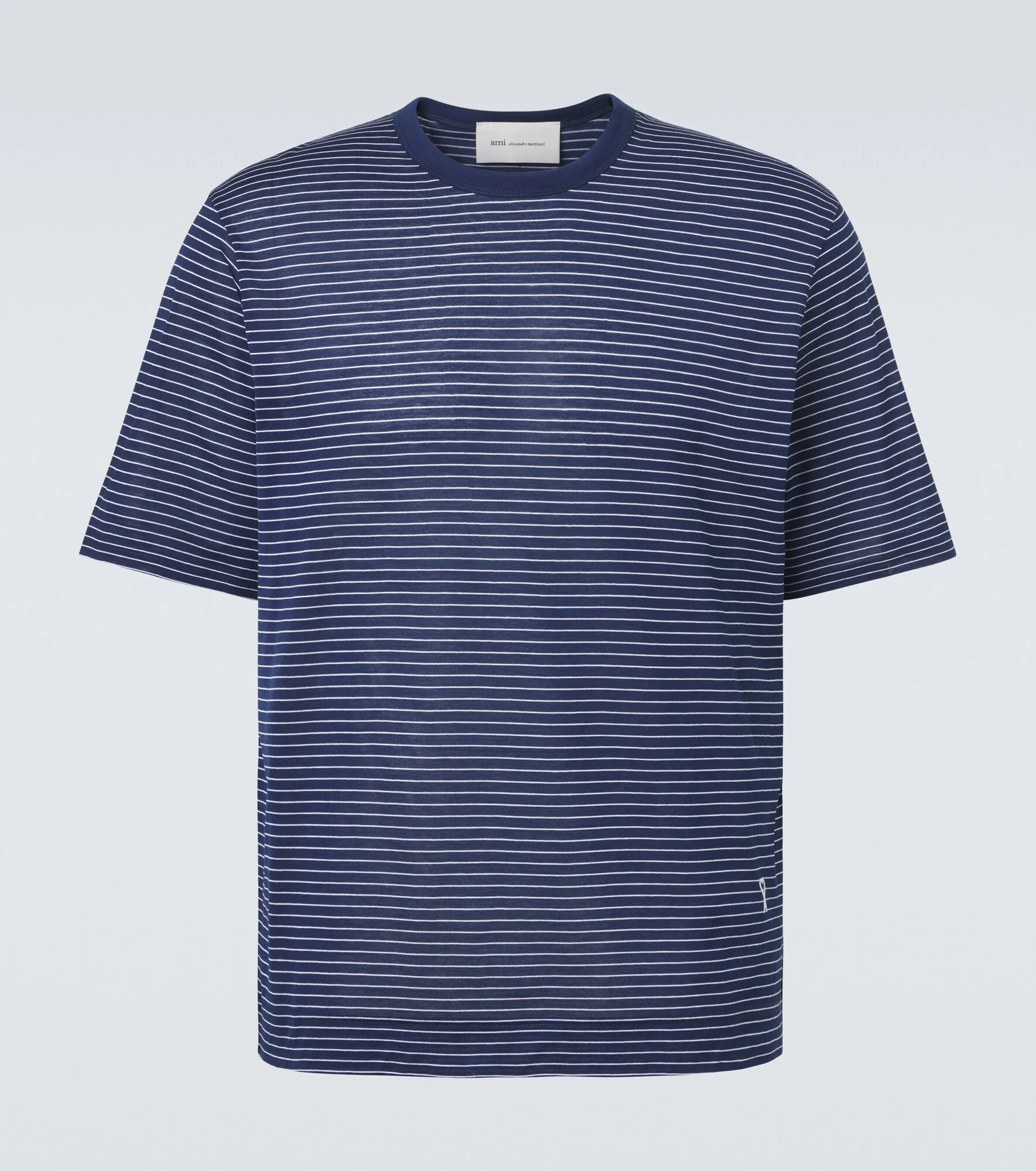 Striped cotton jersey T-shirt - 1