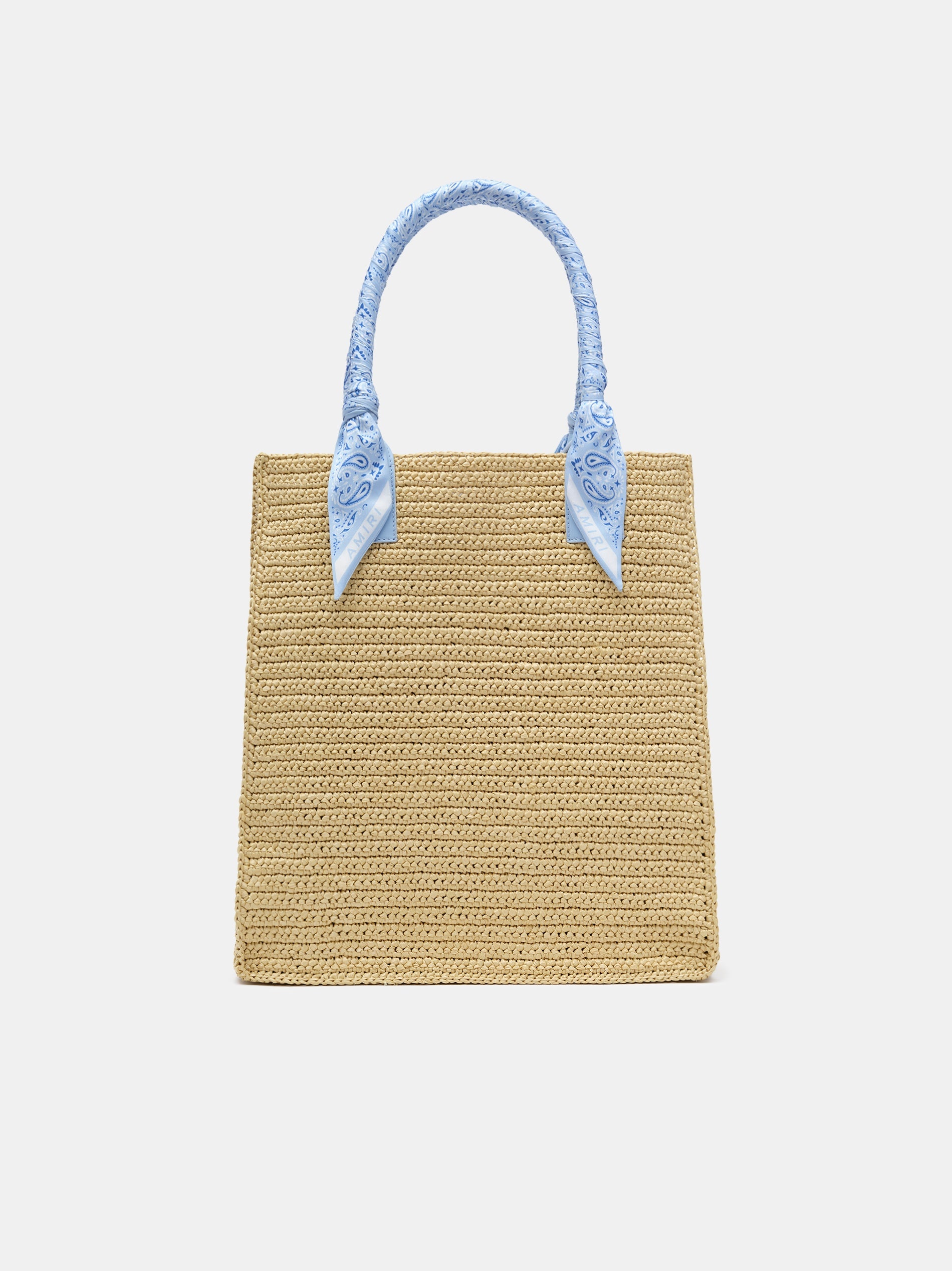 AMIRI RAFFIA TOTE - 4