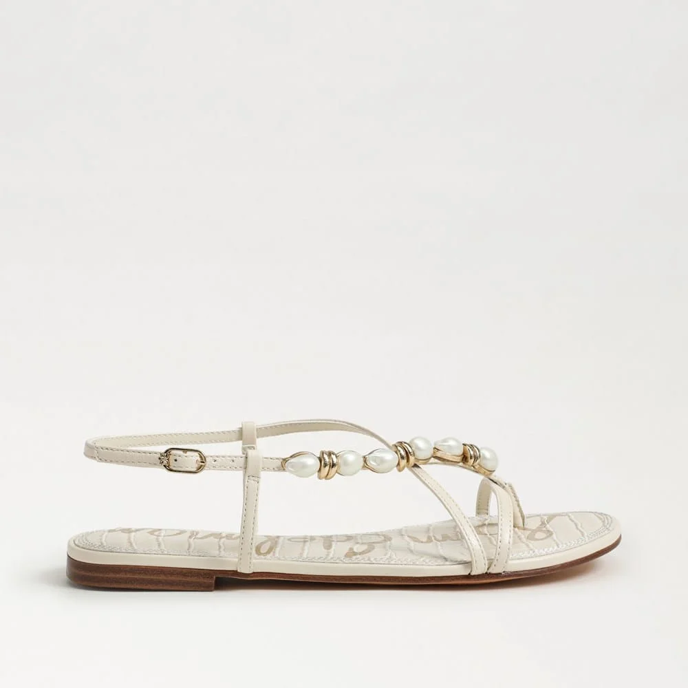 Calla Pearl Strappy Sandal - 1