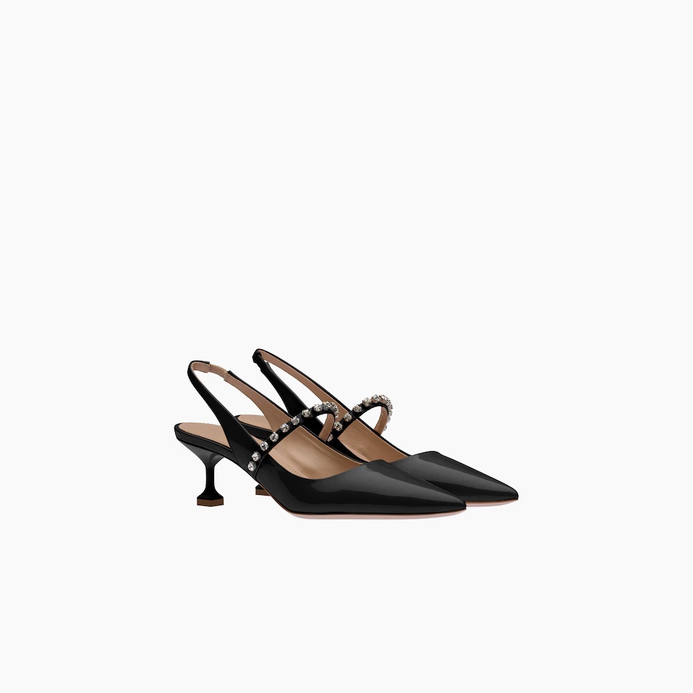 Patent leather pumps - 1