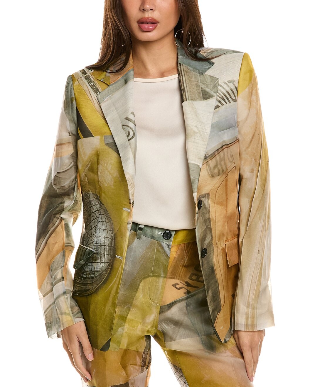 Helmut Lang Classic Silk Blazer - 1