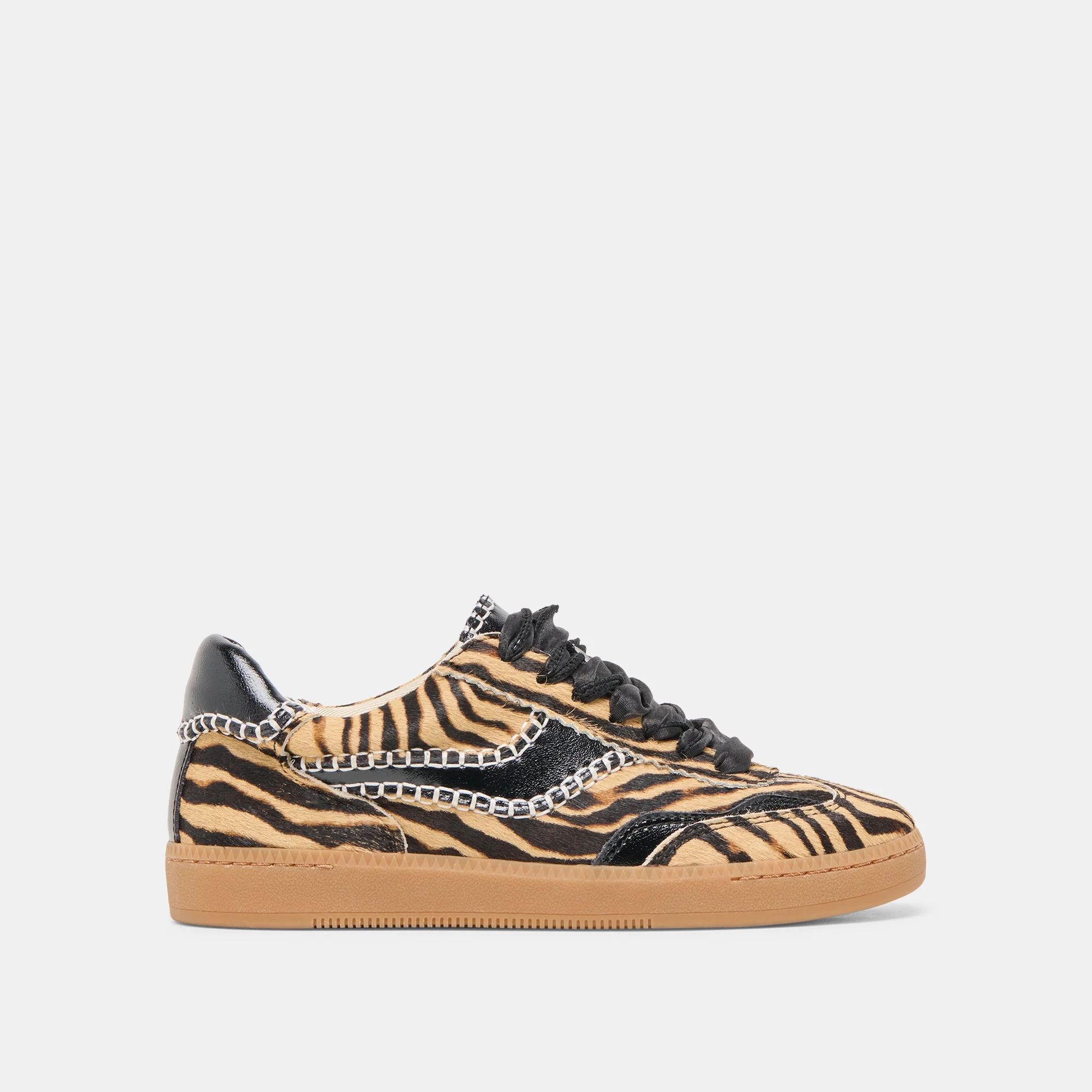 NOTICE STITCH SNEAKERS TIGER CALF HAIR - 1