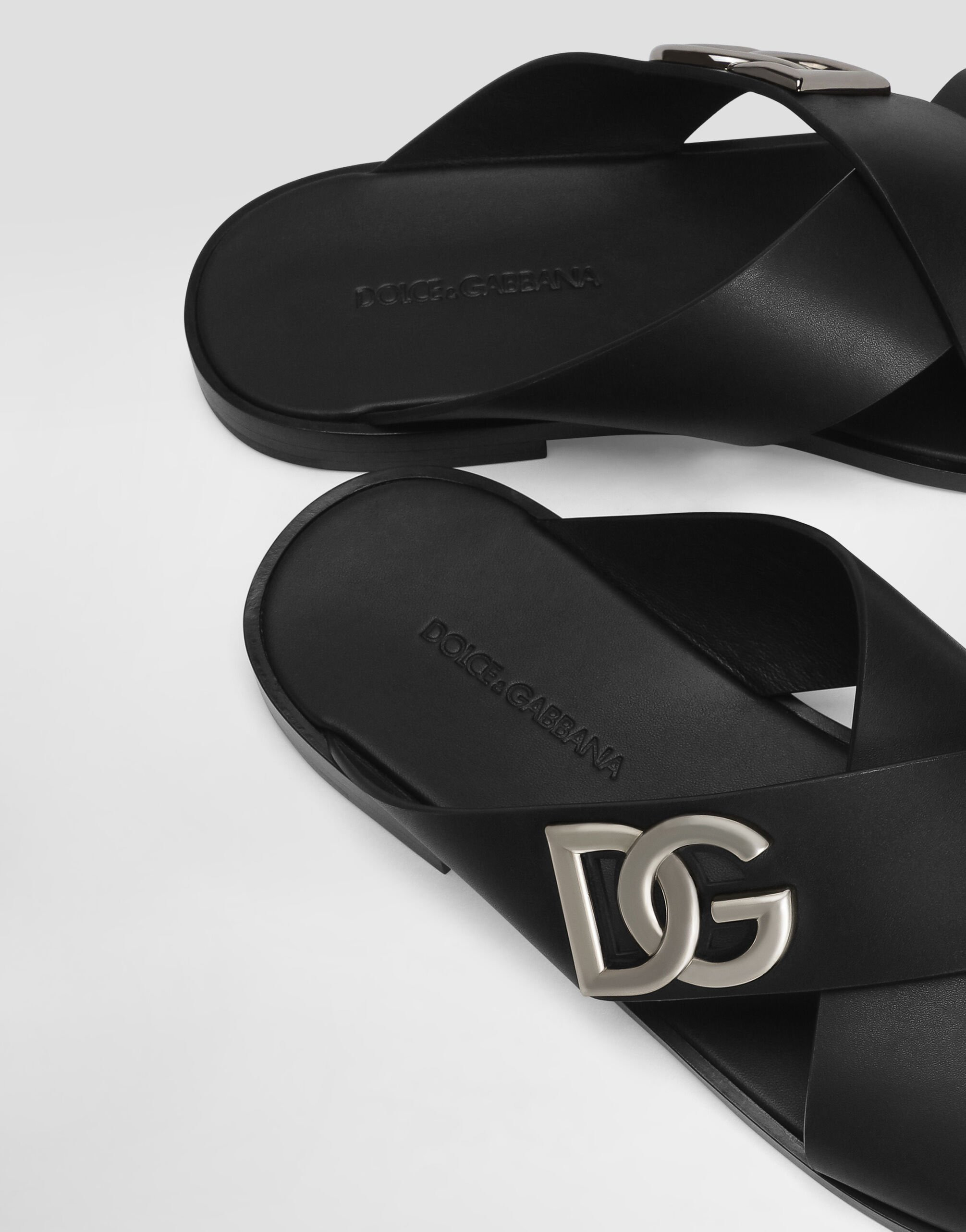 Calfskin sandals - 4