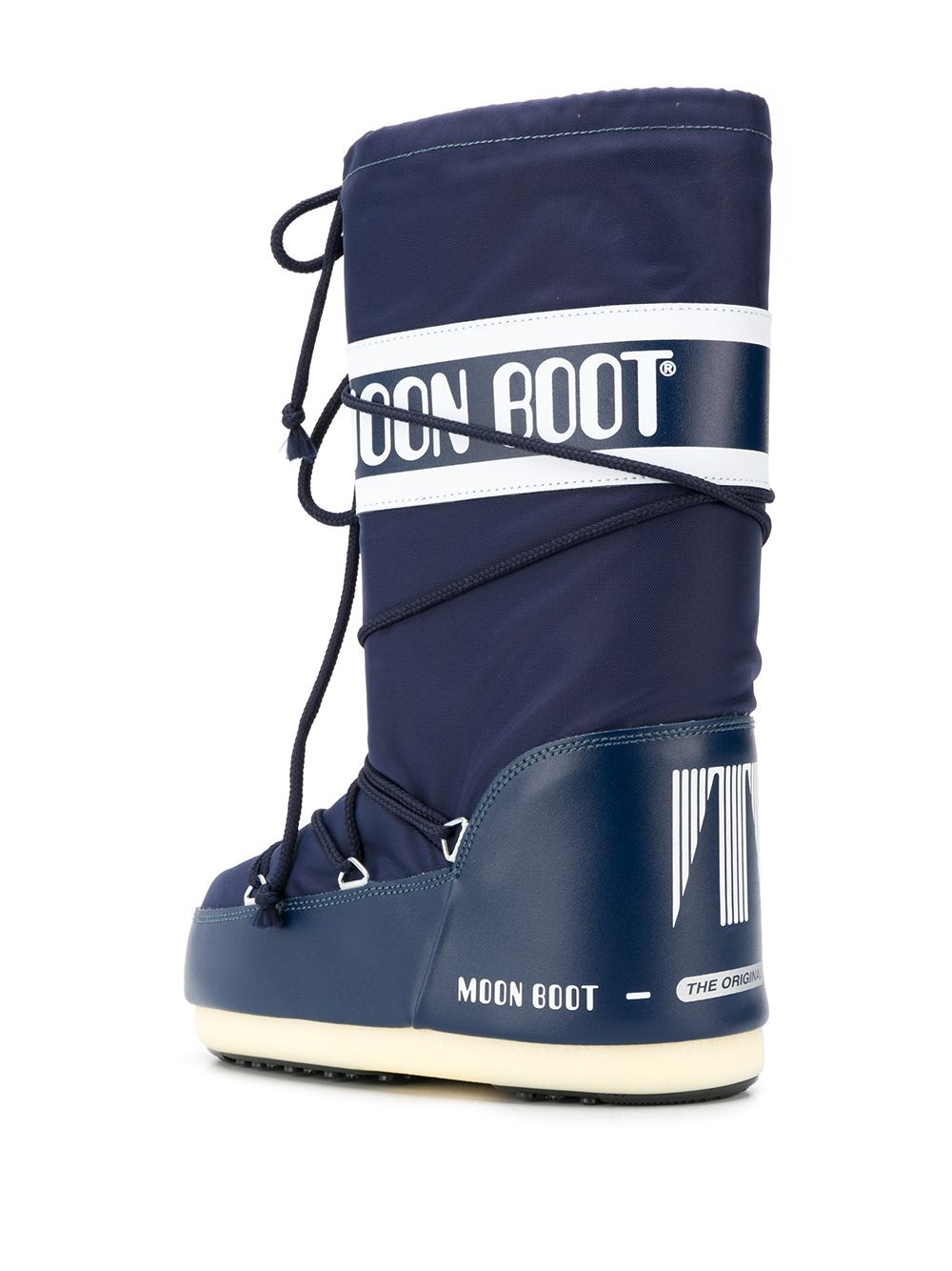 logo drawstring boots - 3