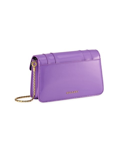 Serpenti Forever Leather Chain Pochette Bag - 4