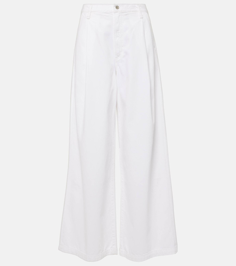 Ellis low-rise wide-leg jeans - 1