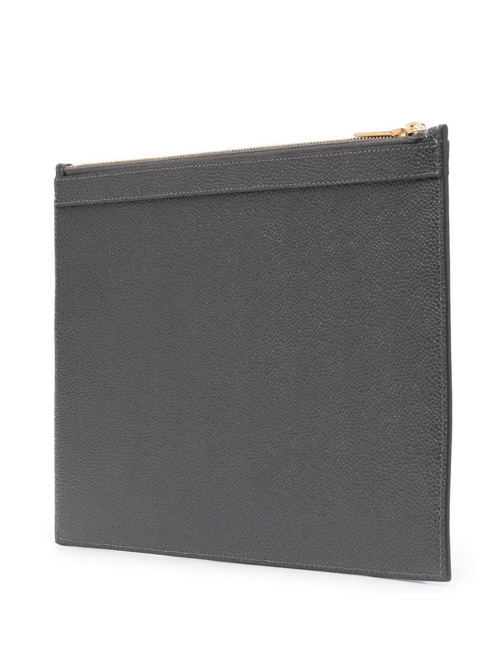 Small Document Holder In Pebble - 3
