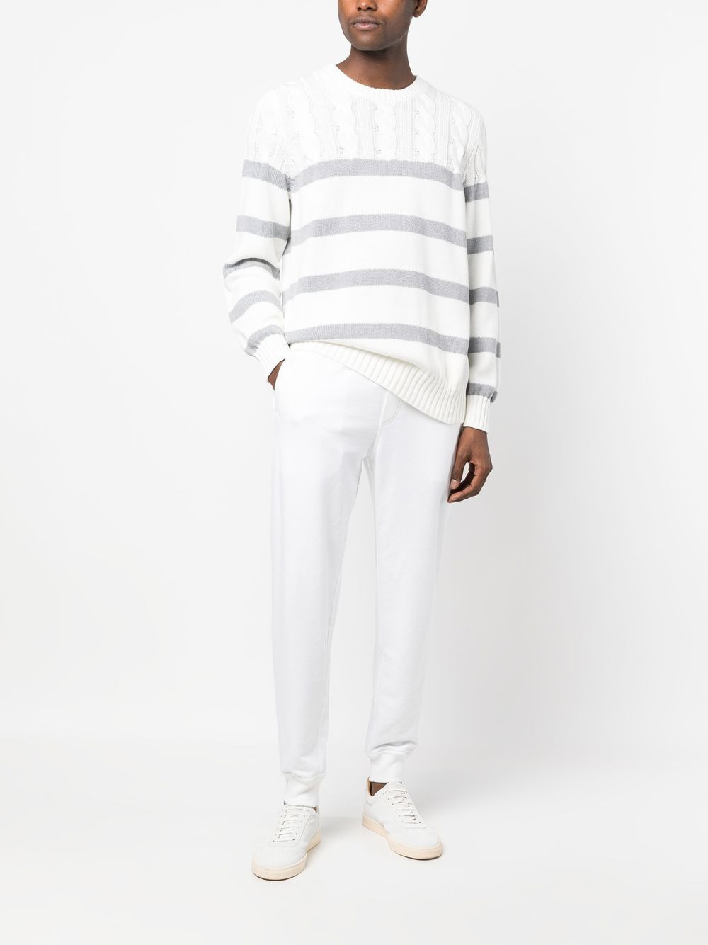 drawstring-waist track pants - 2